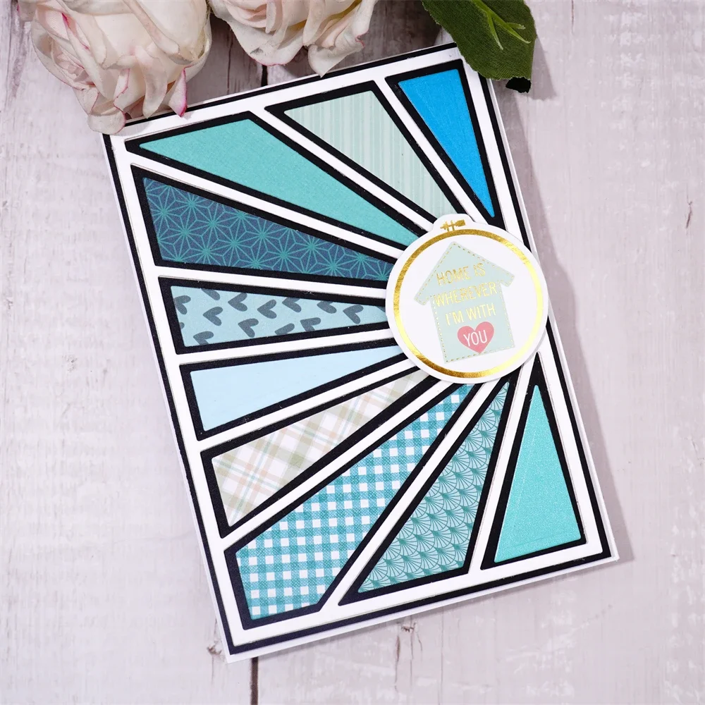 InLoveArts прямоугольная рамка металлические вырубки скрапбукинг открытки новинка