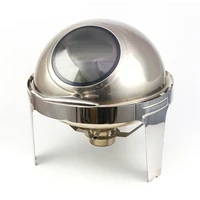 hotel and restaurant supplies economical stainless steel buffet stove round top chafing dish