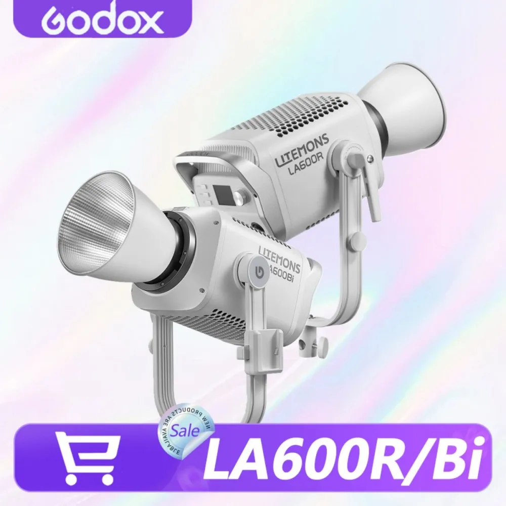 Фото Светодиодный светильник Godox LITEMONS LA600Bi LA600R 600W для портретной съемки, интервью, прямых трансляций, предметной фотографии и создания контента №1