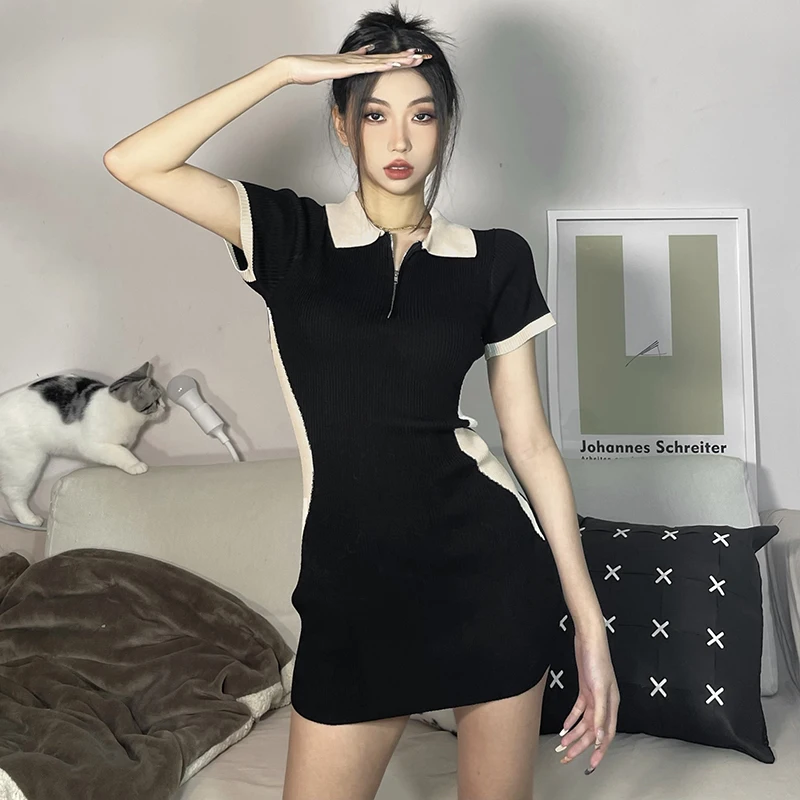 

#Sisjuly# European and American style, light familiar temperament, Royal sister dress, female Hong Kong style, figure fashion, s