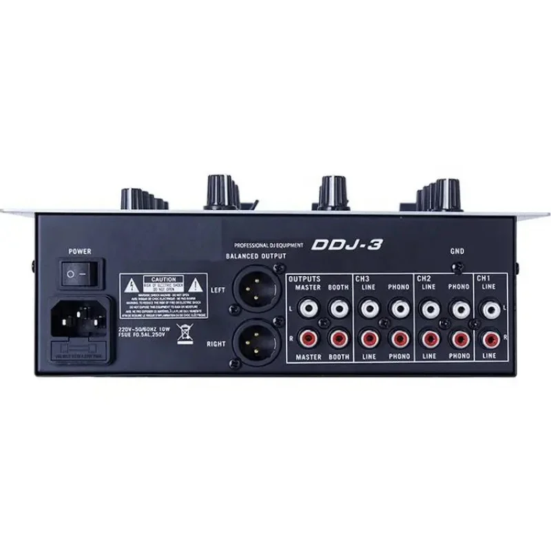 Фото Новый 3-канальный USB DJ-микшер DDJ-3 с 16 DSP-эффектами и USB-флеш-ридером для клубных выступлений и домашней записи №5