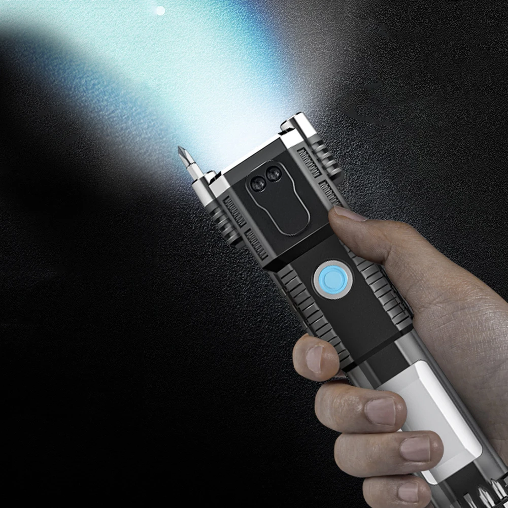 

Многофункциональное светодиодное уличное освещение, перезаряжаемое по USB приключение, 4 режима, наружные фонари для самообороны