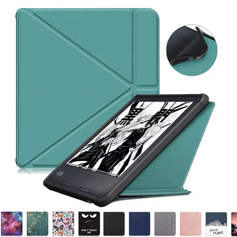 Kobo Libra 2 Libra2 Case For Kobo Sage Case Multi-folding Stand E-Book Smart Cover for Funda Kobo Libra 2nd Gen 2021 7 inch