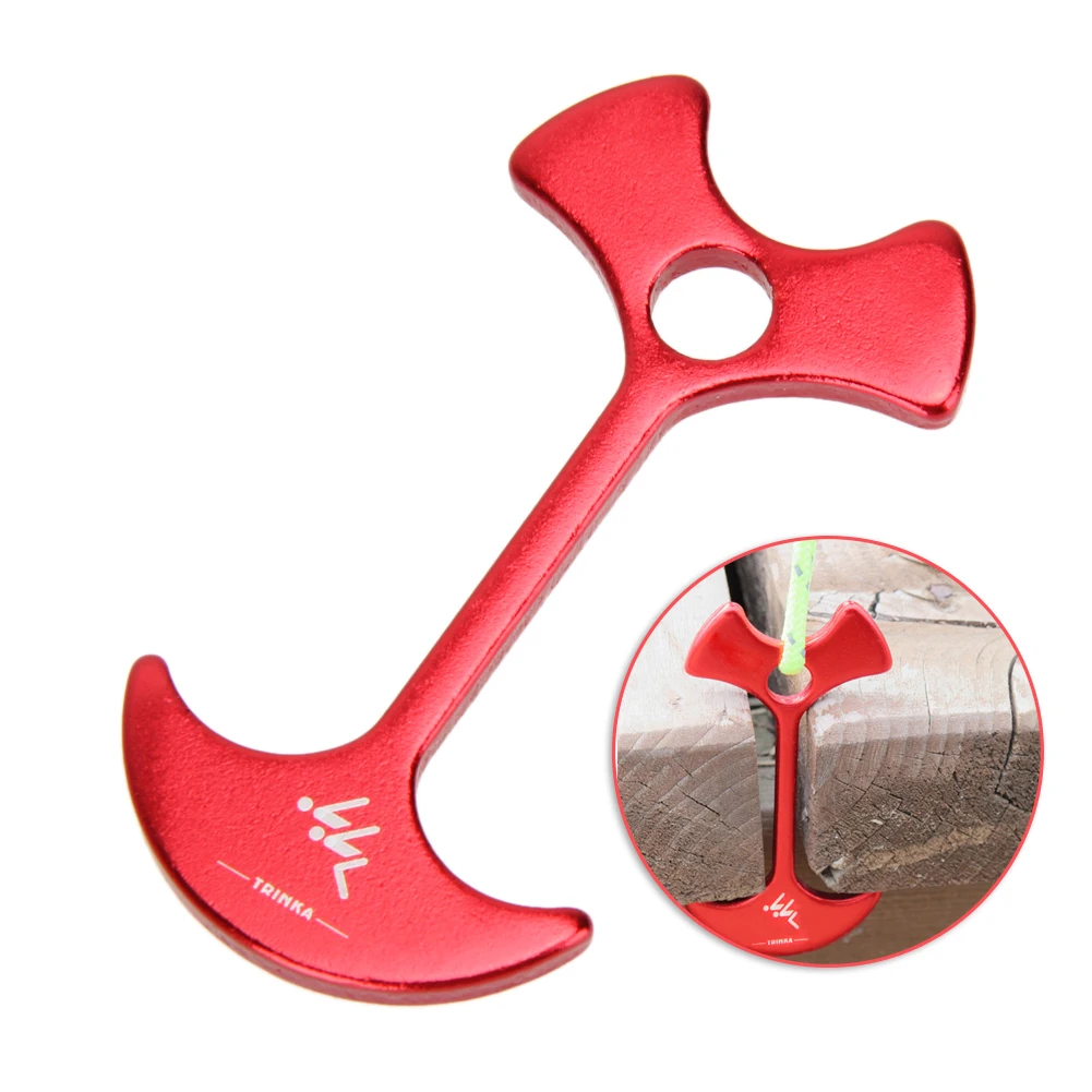 8pcs Deck Camping Anchor Peg Floor Nail Aluminum Alloy Outdoor Camping Wedding Tent Peg Path Deck Camp Wind Rope Chains Tools