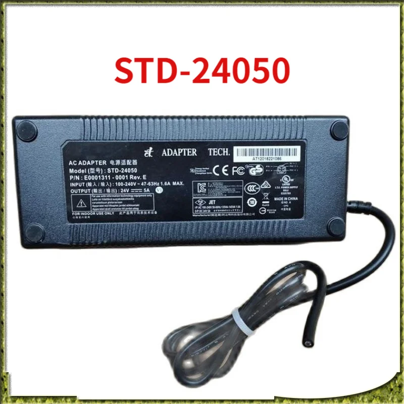 

STD-24050 P/N:E0001311-0001 REV.E 24V5A Power Adapter Without Interface