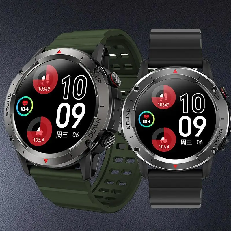 

Revolutionize Your Fitness with NX9 Three-Proof Smartwatch - Bluetooth Calling and Heart Rate Monitoring