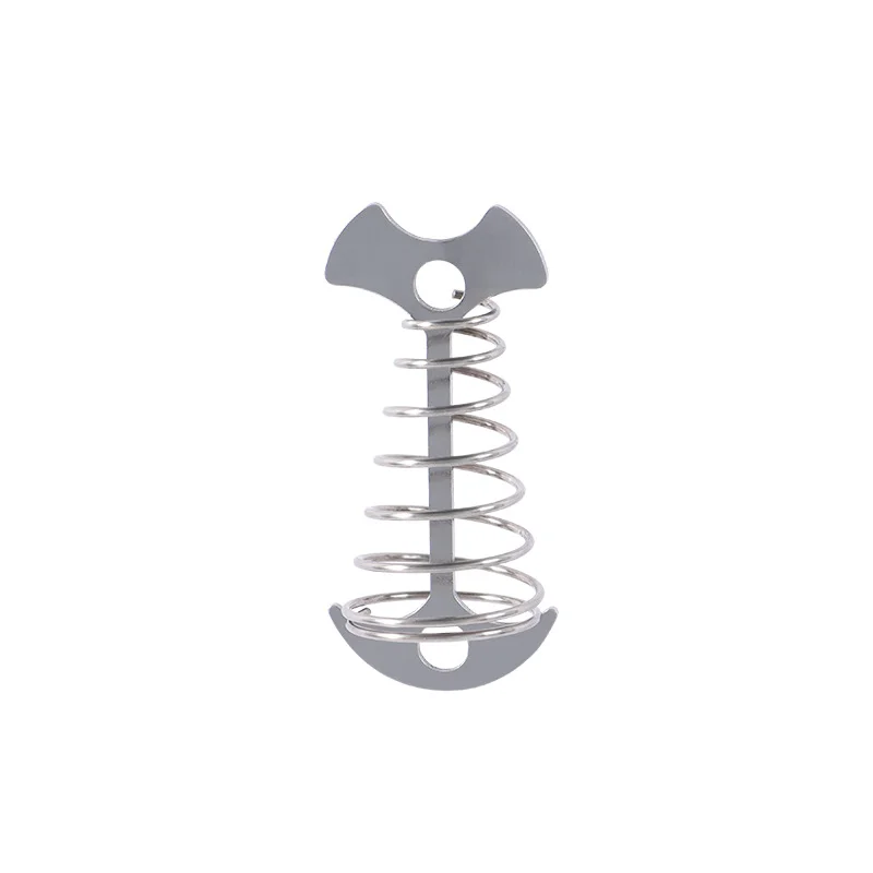 

Plank Floor Spring Tent Pegs Buckle Aluminum Fishbone Anchor Outdoor Deck Stakes Fixed Nails Camping Tent Hooks