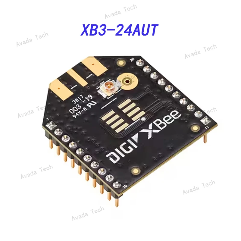 Avada Tech XB3-24AUT Zigbee module -802.15.4 XBee3 PRO-2,4 ГГц, 802.15.4, USB, TH