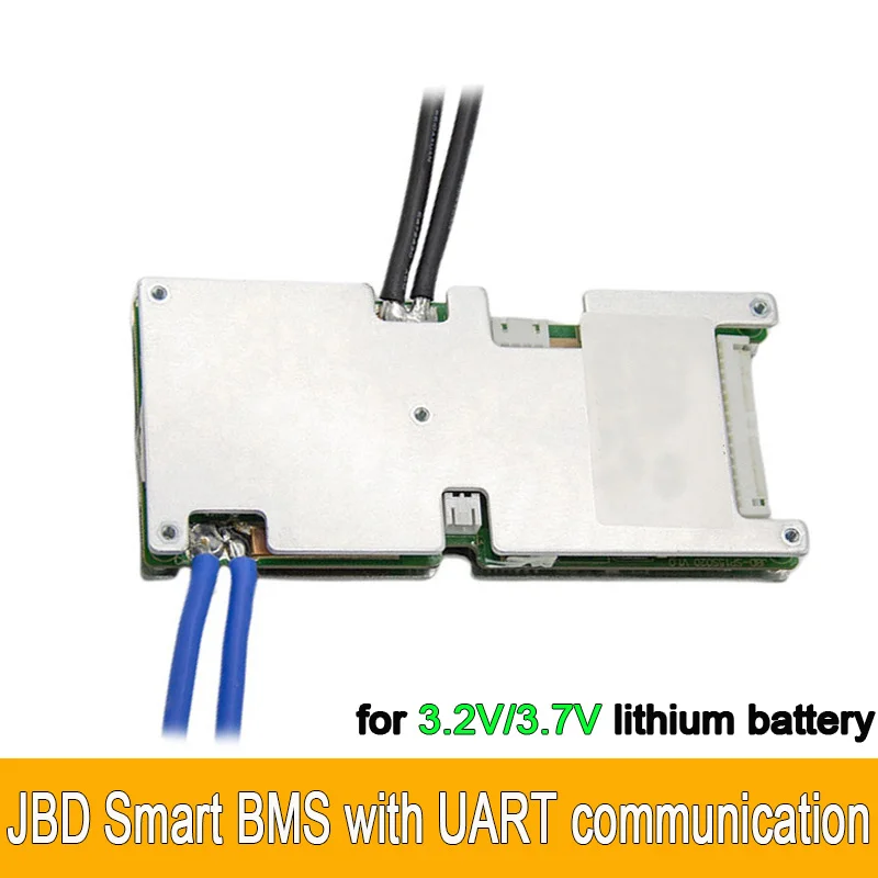 

12S to 15S Non-waterproof JBD BMS with Bluetooth Module Active Balance BMS with UART Communiation Port LifePO4 Battery Board