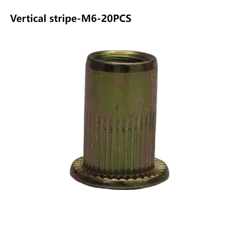 

Заклепочные гайки из углеродистой стали (M3/M6/M8/M10/M12), 5/10/20 шт.