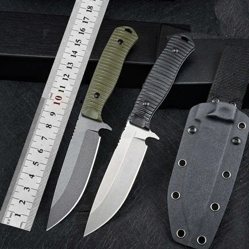 

DC53 Steel 539 Fixed Blade Hunting Survival Knife Outdoor Self Defense Tactical Military Straight Knives G10 Handle Pocket Knife