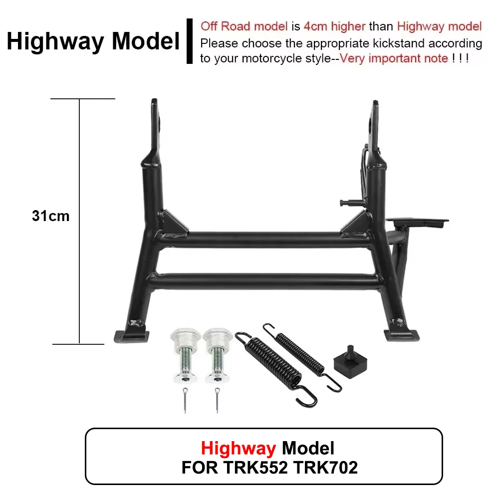 

Центральная парковочная подставка для мотоцикла, подставка для среднего удара, опорный кронштейн для Benelli TRK502X TRK552X TRK702X TRK702 TRK552 TRK 552