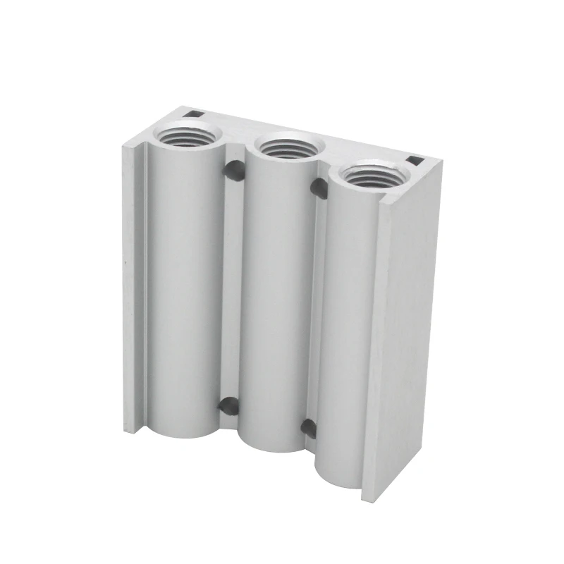 Серия SS5Y5-20 5-портовый корпус электромагнитного клапана Портовый коллектор для