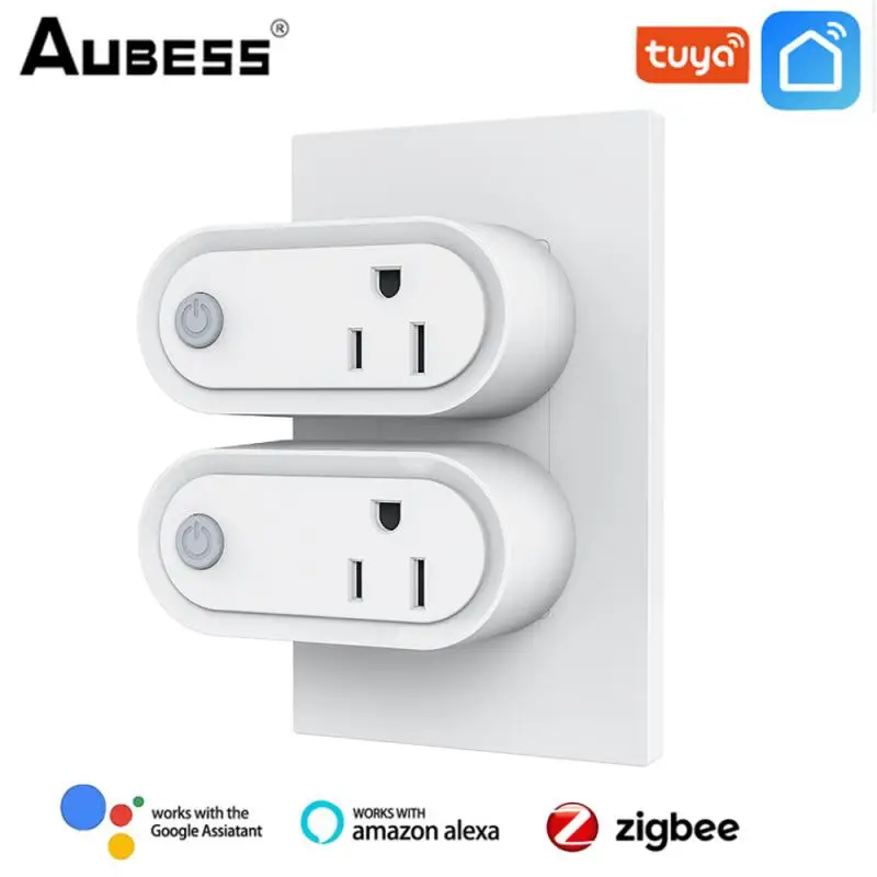 

Смарт-розетка Tuya Zigbee 3,0, 15 а, с монитором и пультом ДУ