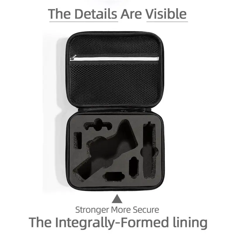 

Portable Storage Bag Waterproof Hard Cover Shell Full Accessories Carrying Case Handbag For DJI OSMO Mobile5 Handheld Gimbal