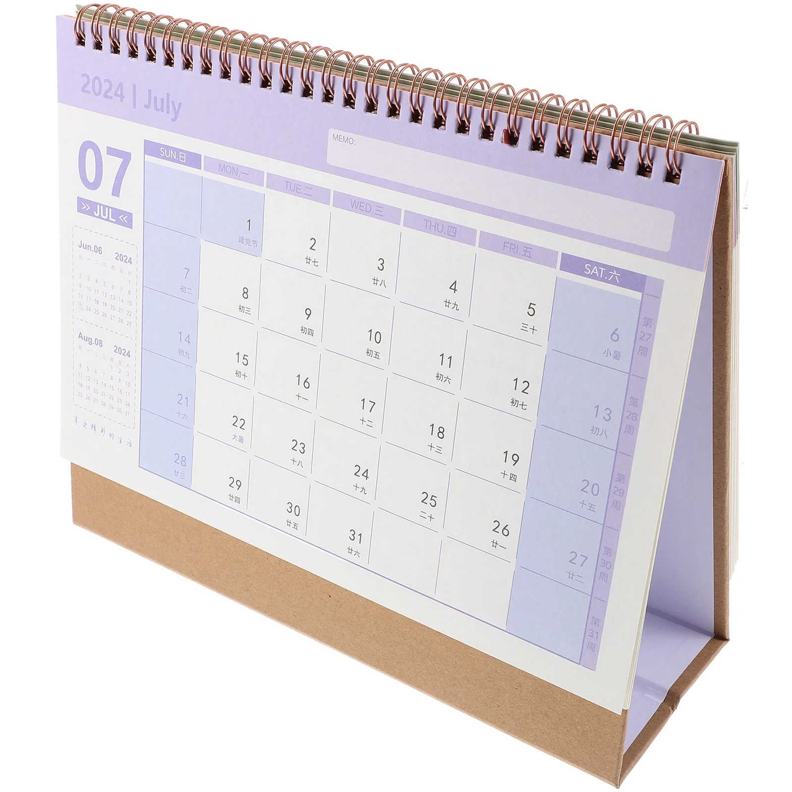 

Office Calendar Standing Monthly Table Easel Planner Flip Stand Up Year Mini Memo Pad Daily Agenda Modern Schedule Free