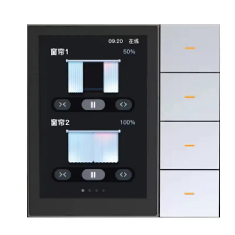 [AAAE 2026] 2X Умная центральная панель управления Tuya Zigbee, настенный выключатель, система беспроводного управления освещением для домашней автоматизации F3-Pro (art.: 3920daea7195d) - 3920daea7195d
