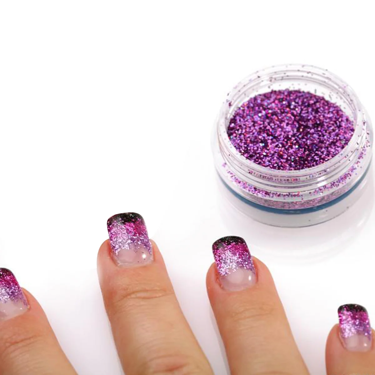 

Nail Acrylic Stickers Sequins Flakes Tips Self Decal Glitter Sequin Sparkle Holographic Nails Gold Adhesive Nail sticker