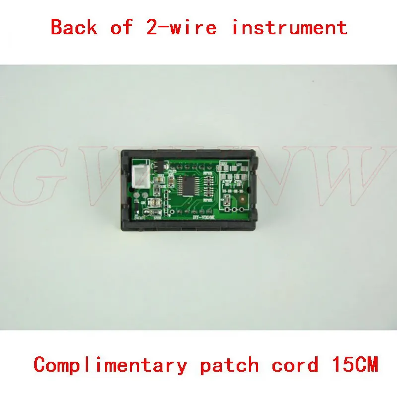 GWUNW BY356V DC1V 10V 30V 50V 100V 150V 200V 500V 3 bit цифровой вольтметр Панель измеритель напряжения