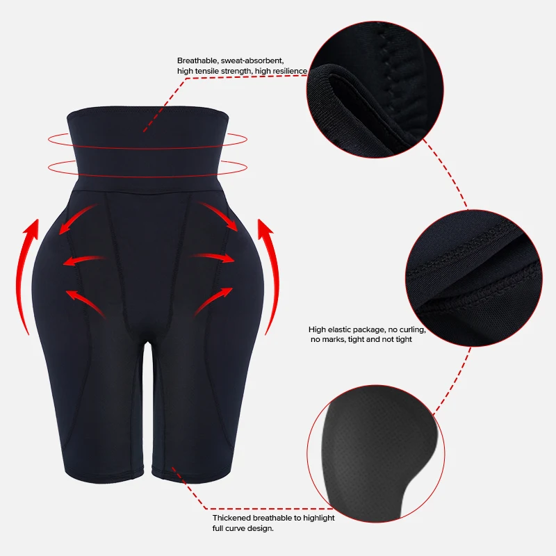 Women Hip Shapewear Fake Ass Panties Butt Lifter Shaper Panties Sexy Body Shaper Push Up Panties Hip Enahncer Shapewear