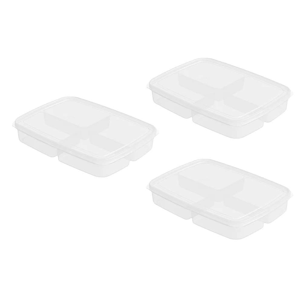 

Box Refrigerator Fridge Storagekitchen Fruit Divided Bin Container Compartment Vegetable Freezer Containers Organizer Fresh