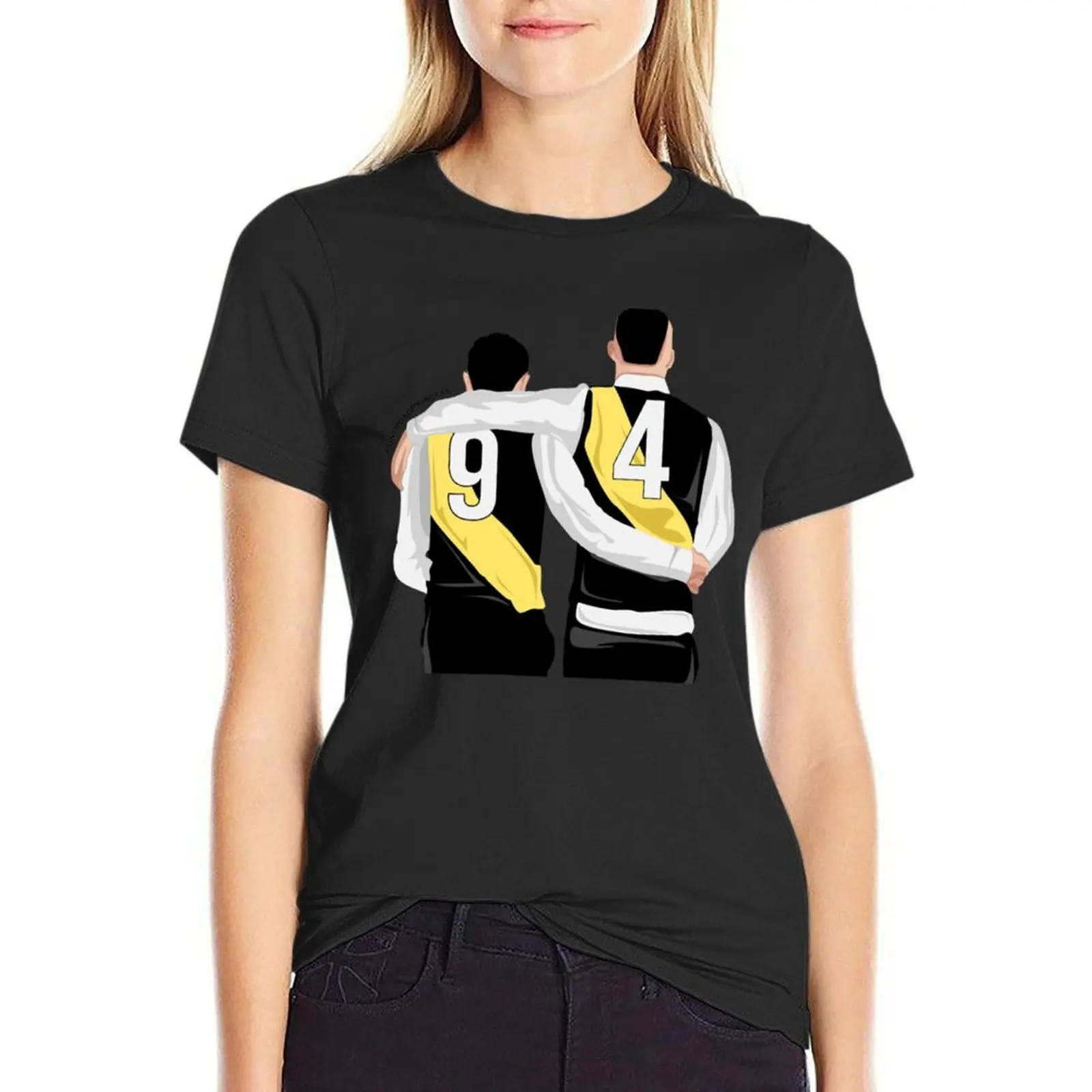 Дастин Мартин Трент футболка с вырезом одежда в стиле хиппи винтажная аниме