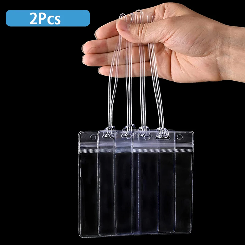 2 шт. прозрачные водонепроницаемые чемоданы из ПВХ