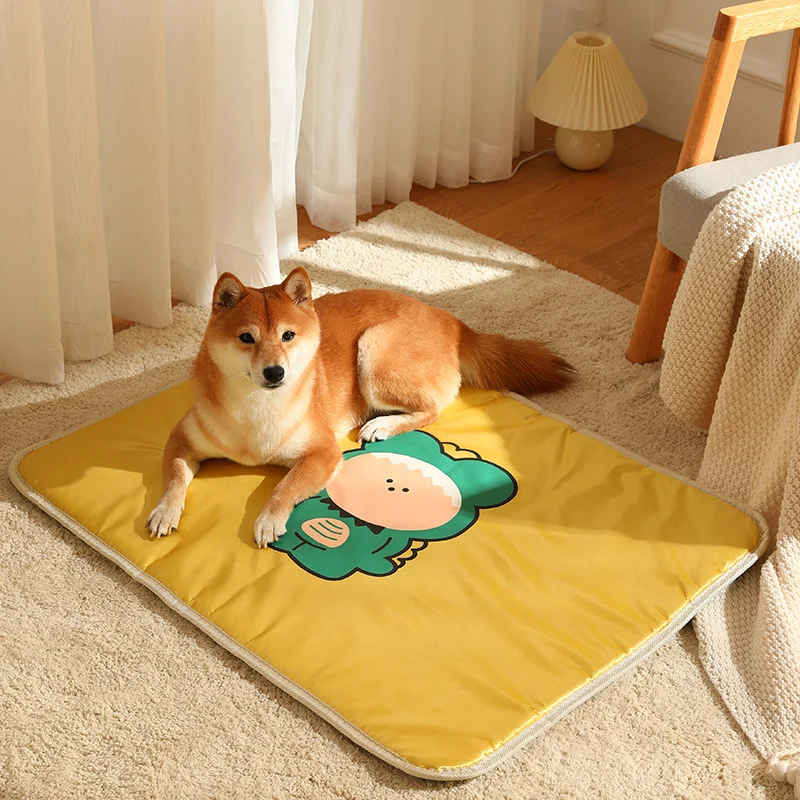 

Коврики для собак, электрическое одеяло для домашних питомцев, зимний теплый коврик для дома и офиса, коврик с подогревом, интеллектуальный ...