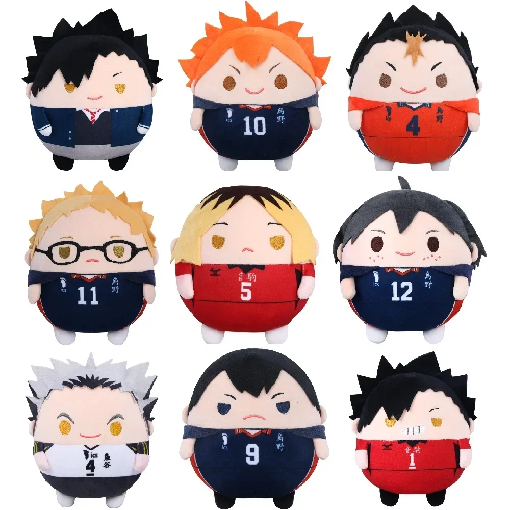 

Haikyuu!! Doll Plushies Chubby Hinata Shoyo Tobio Kageyama anime Volleyball Haikyuu Plushies Stuffed Toy Christmas Gifts 20cm