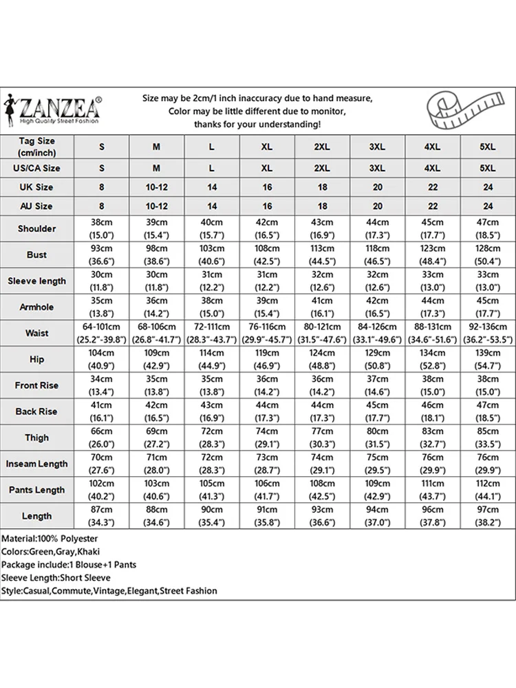 Повседневные топы с рукавами 3/4 и v-образным вырезом ZANZEA модные женские комплекты