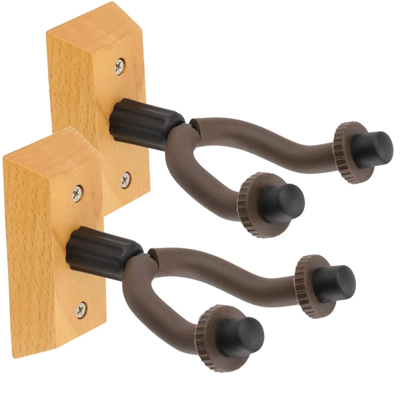 

Guitar Wall Hanger,Guitar Wall Mount 2-Pack,Guitar Hanger For Rotatable,Guitar Stand,Guitar Holder Accessories