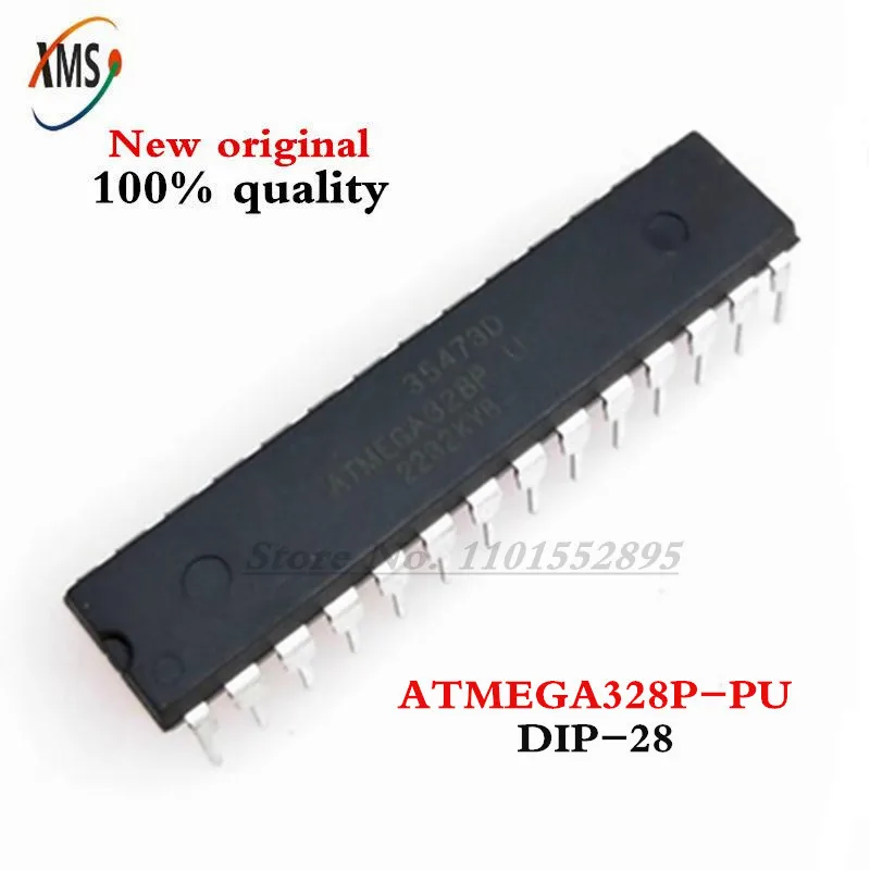 1-10 шт. ATMEGA328P-PU DIP28 ATMEGA328-PU DIP ATMEGA328P U DIP-28 328P-PU, новая и оригинальная интегральная схема
