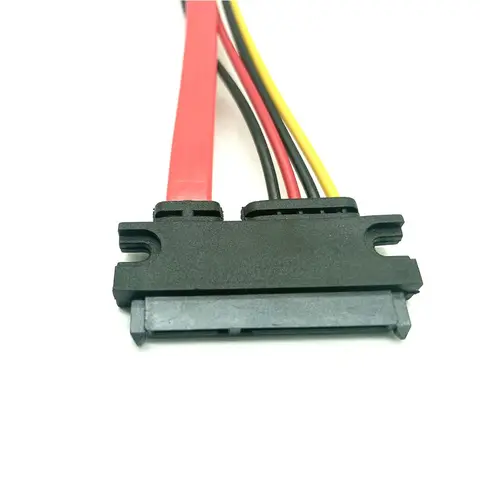 CY 22-контактный SATA 3 удлинительный кабель 30 см красный