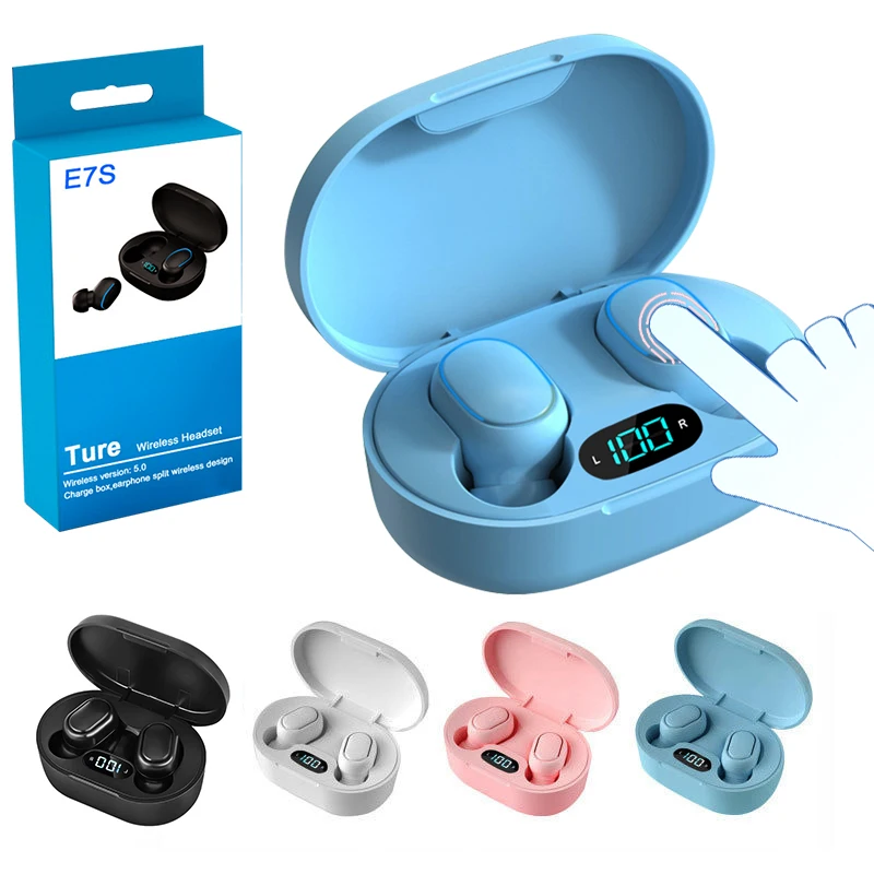 

Беспроводные наушники E7S fone Bluetooth наушники без потерь звука гарнитуры спортивные мини TWS наушники для xiaomi Huawei