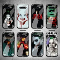 joker phone case tempered glass for samsung s20 plus s7 s8 s9 s10 note 8 9 10 plus