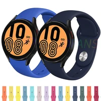 strap for samsung galaxy 43active 2huawei watch 42mm 20mm 22mm silicone bracelet wristband for amazfit bip correa watch