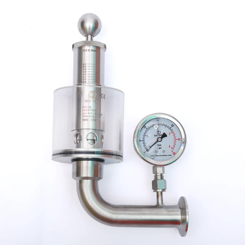 

Stainless Steel sanitary bunging device exhaust valves air release