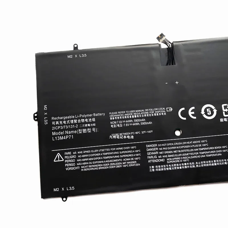 Новый аккумулятор L13M4P71 L14S4P71 для ноутбука Lenovo YOGA 3 PRO 1370 Pro-5Y71 Pro-I5Y51 Pro-I5Y70 Pro-I5Y71