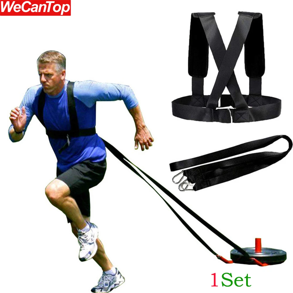 1Set Sled Harness Workout Resistance & Assistance Trainer Ph