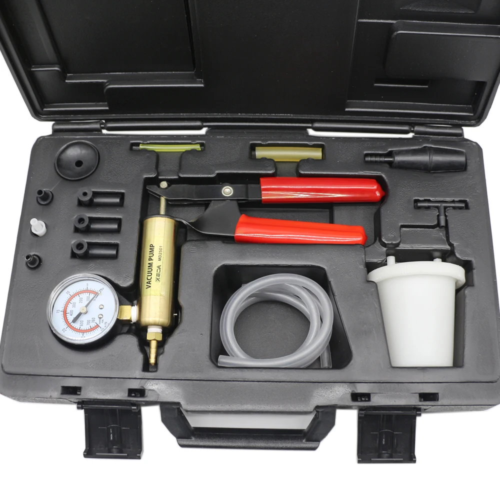 Ручной вакуумный насос набор инструментов для прокачки тормозов тестер