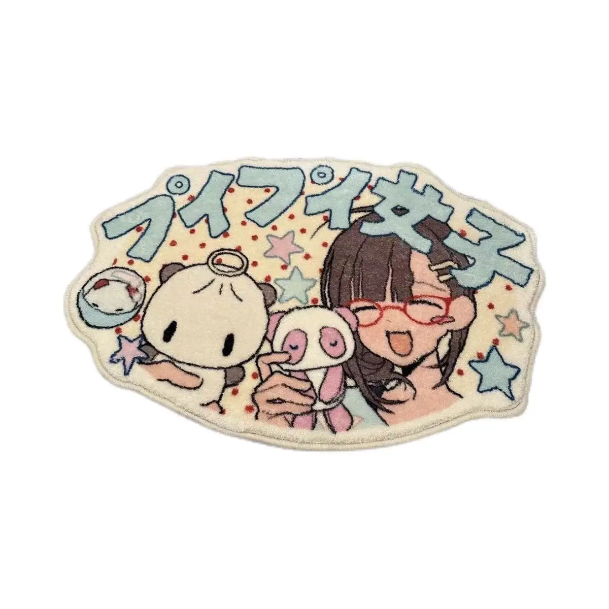 

Мультяшный коврик из искусственного кашемира для девочки