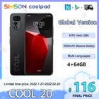 Coolpad Cool 20 смартфон с 6,3-дюймовым дисплеем, процессором MTK Helio G80, ОЗУ 4 Гб, ПЗУ 64 ГБ, 4500 мАч, 48 МП