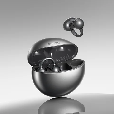 Беспроводные Bluetooth наушники Sanag S6S Ultra Ear Clip on Open Ear