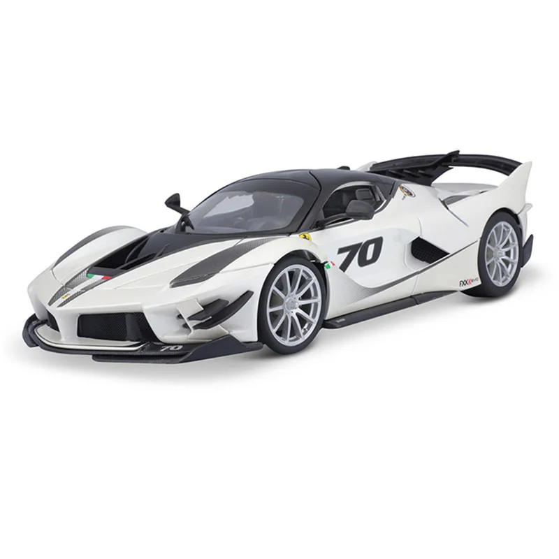 Bburago 1:18 подлинный Ferrari EVO FXX K 70 аутентичный лицензированный сплав роскошный