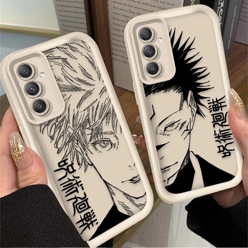 Фото Крутой чехол Anime Gojo Ryomen для Samsung Galaxy A54 A05S A05 A34 A24 A14 A53 A33 A23 A13 A52 A52S A32 A22 A12 A71 A51 A31 Cover №1
