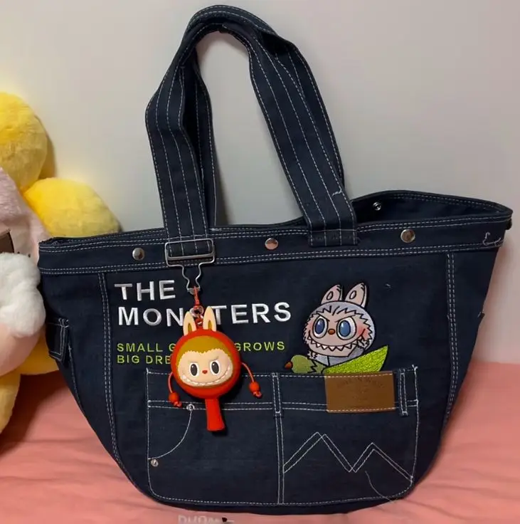 Сумка для наушников Labubu The Monsters Come Here забавная сумка барабанов сменная упаковка