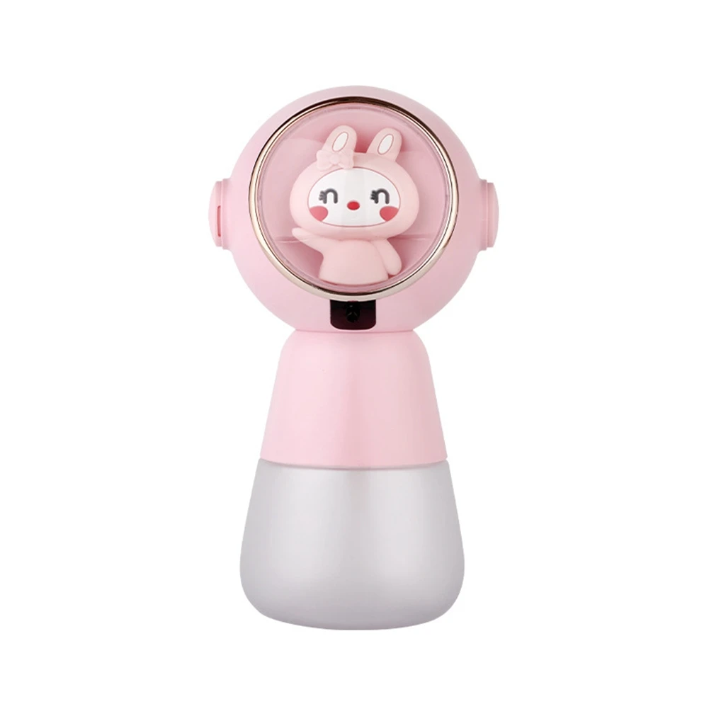 

320Ml Automatic Foam Soap Dispensers Spaceman Bathroom Smart Washing Hand Machine with Type-C Charging High Quality Pink