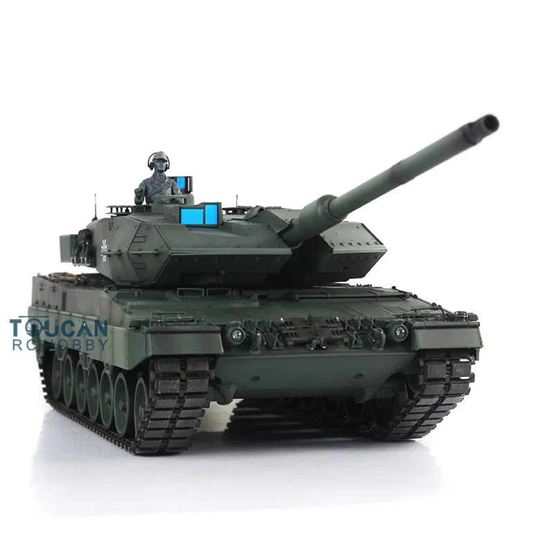 1/16 HENG LONG 7 0 Leopard2A6 Радиоуправляемый Танк 3889 360 револьверный фотоэлемент автомобиля