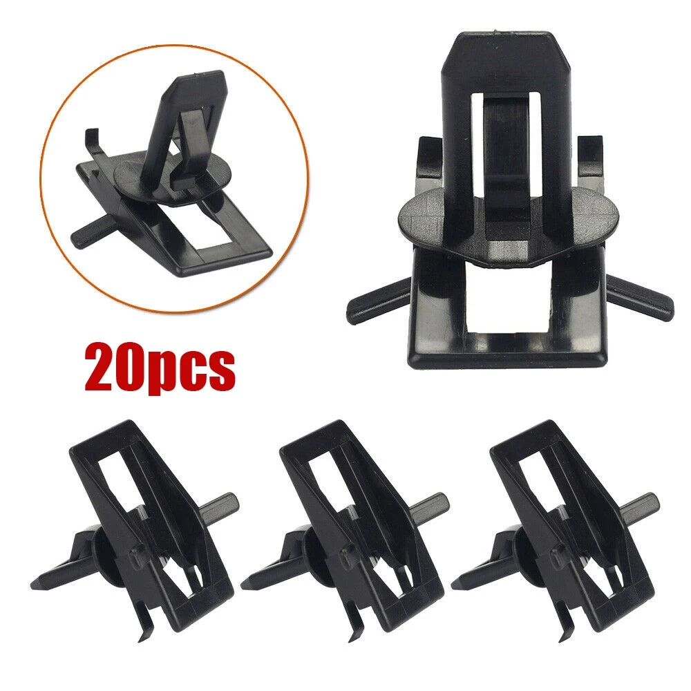 

20Pcs Car Windshield Upper Garnish Moulding Headliner Clips for GM 20058837 1978-1988 Car Accessories Clip