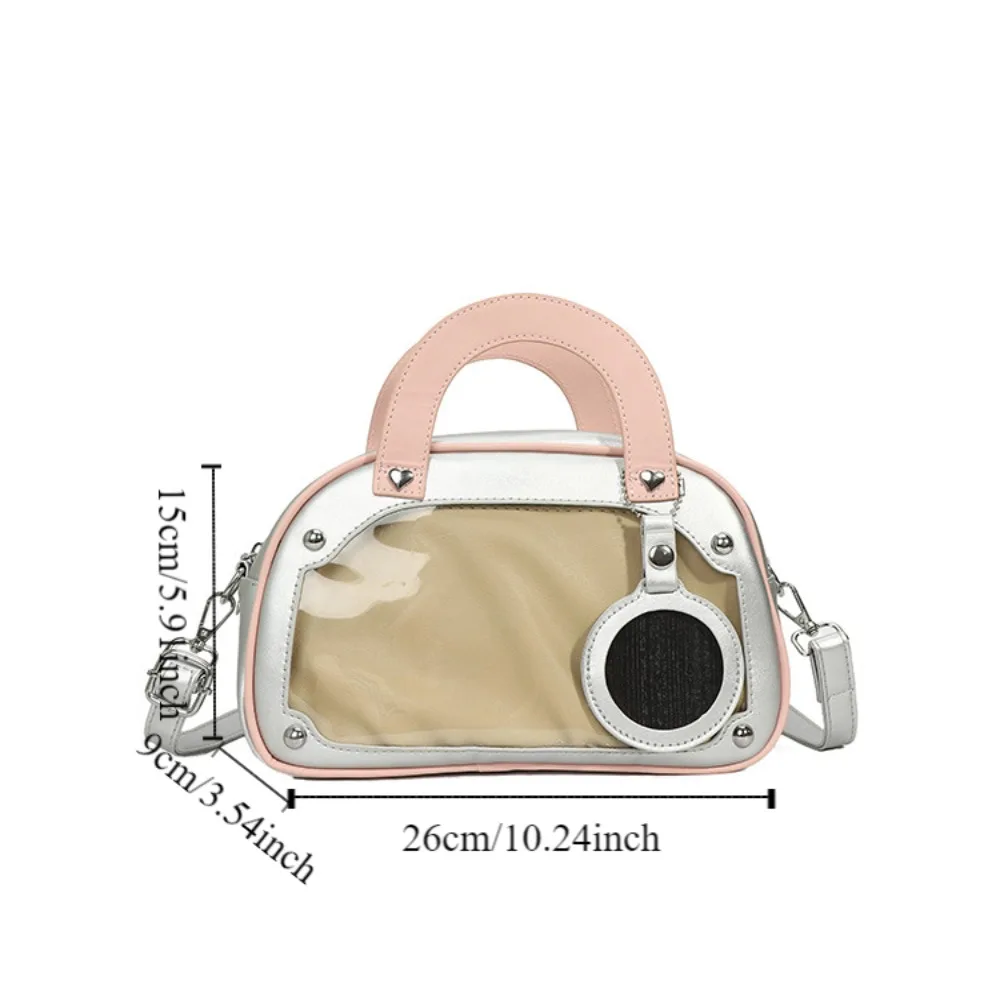 Itabag с одним значком простая сумка сумкой для хранения значков дисплей прозрачный